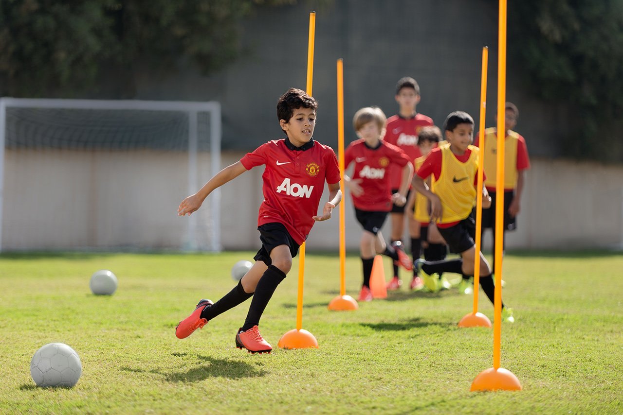 Cbq and Manchester United credit card campaign visual