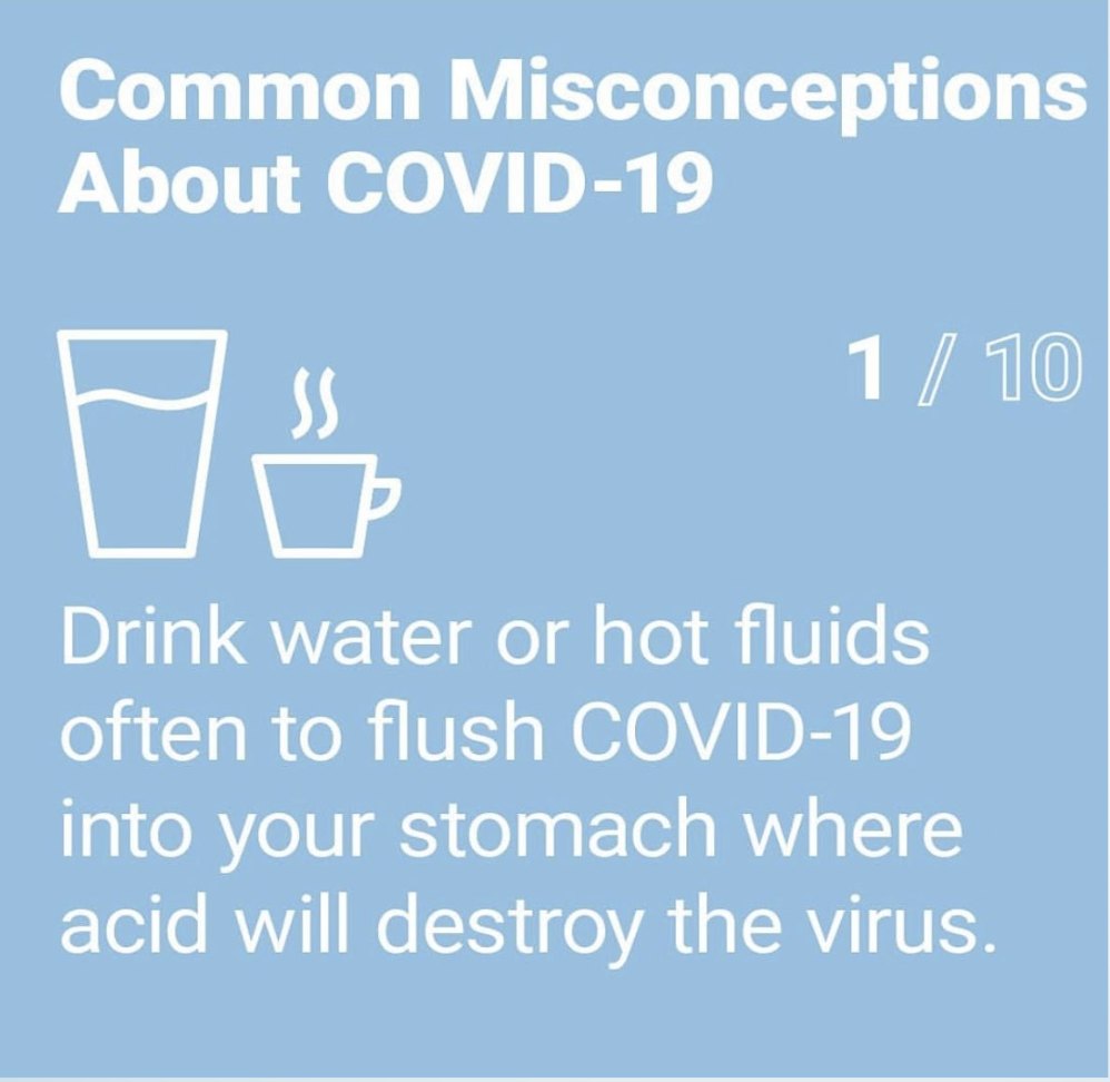 Social media campaign on COVID-19 to combat misinformation