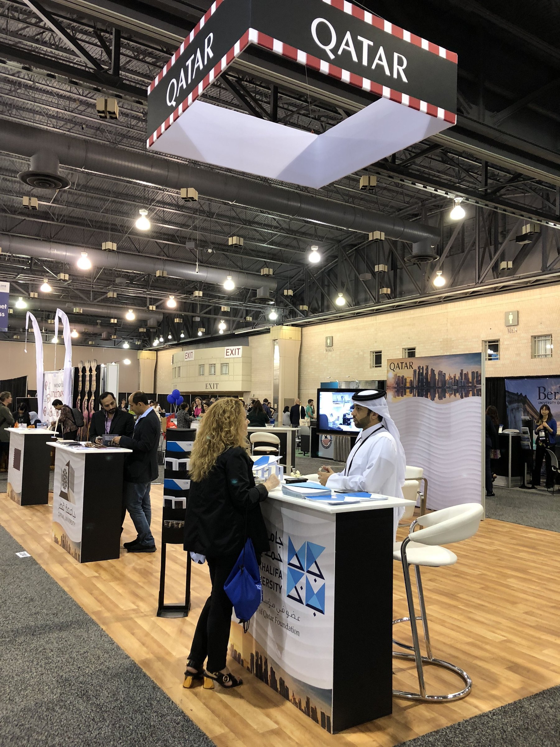 Attending global student recruitment fairs to attract talent