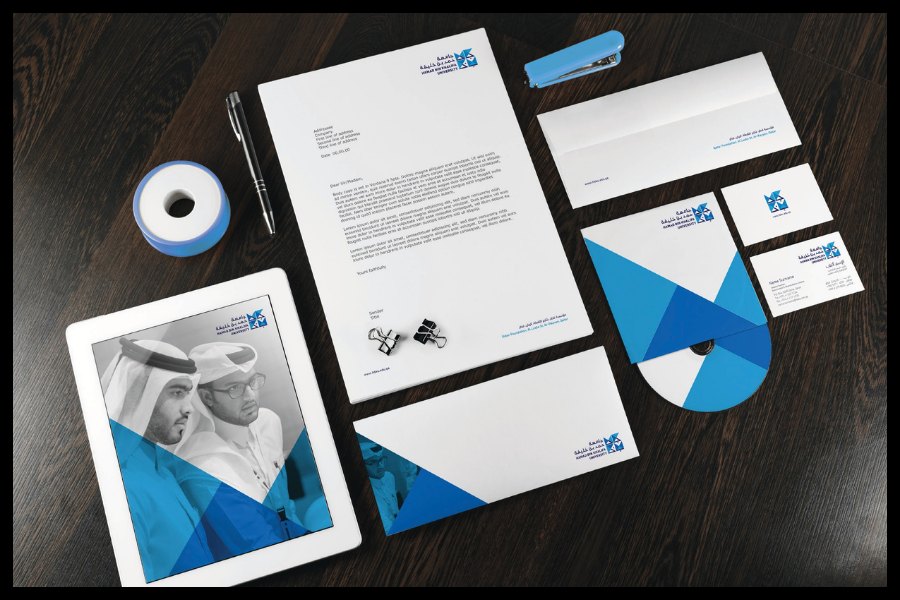 HBKU sub-brand system